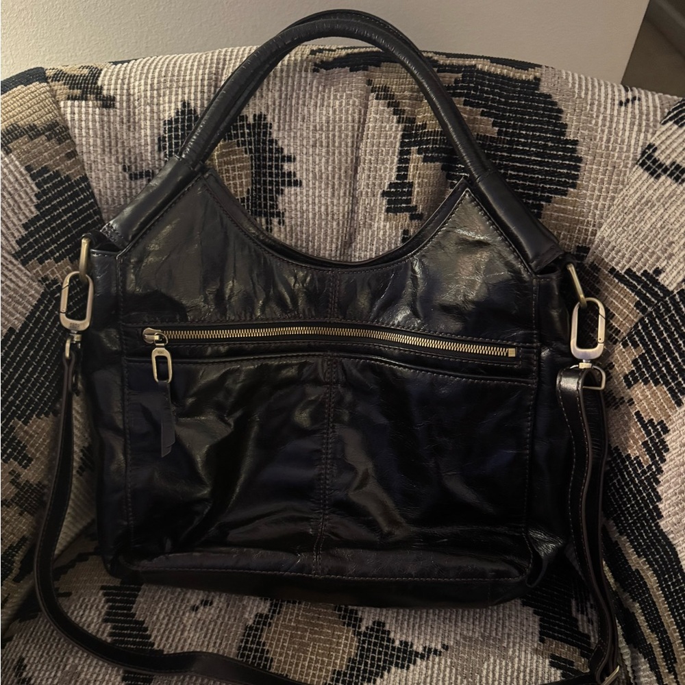 BLACK HOBO PURSE